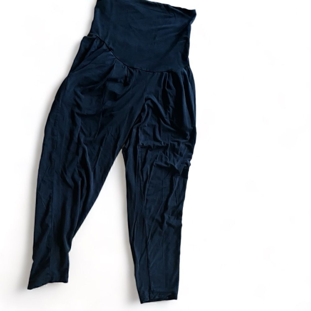 Bo ob Maternity Black Palazzo Pants EUC Size S (German Brand)